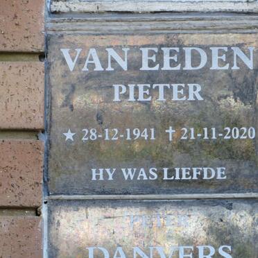 EEDEN Pieter, van 1941-2020