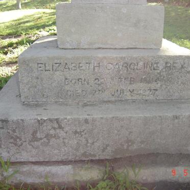 REX  Elizabeth Caroline 1804-1877