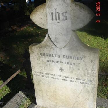 CURREY Charles -1859