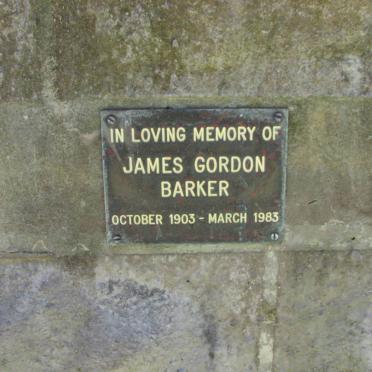 BARKER James Gordon 1903-1983