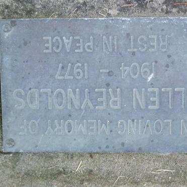 REYNOLDS Ellen 1904-1977