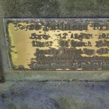 BRINTON Joyce Kathleen 1918-2005