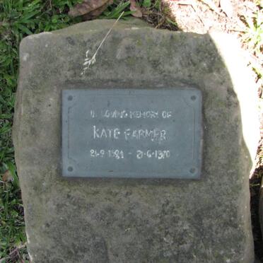 FARMER Kate 1884-1970