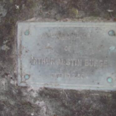 BURGE Arthur Austin -195?