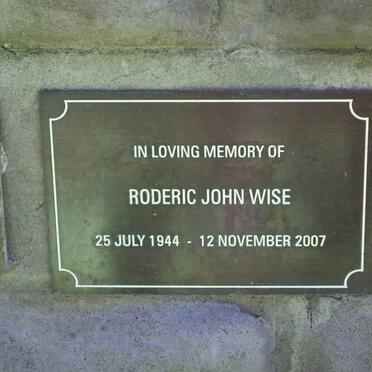 WISE Roderic John 1944-2007