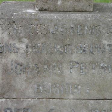 BOSHOFF Johann Petrus 1957-1958