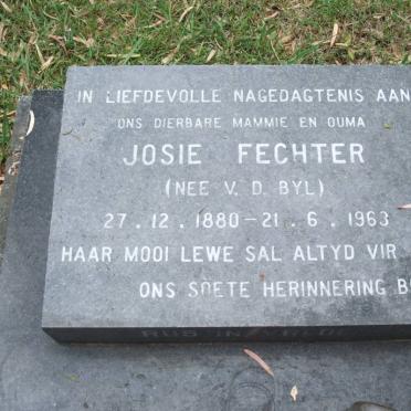 FECHTER Josie nee V D BYL 1880-1963