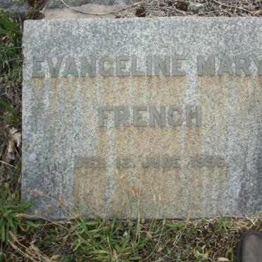 FRENCH Evangelina Mary -1956