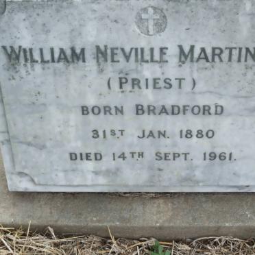 MARTIN William Neville 1880-1961