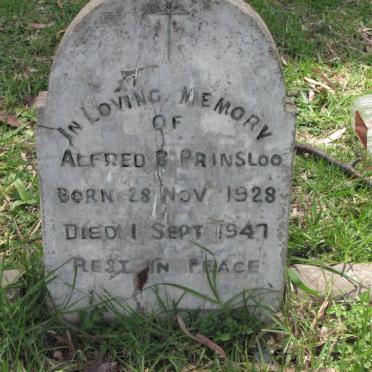 PRINSLOO Alfred B. 1928-1947