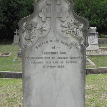 ANGOVE Catherine Ann -1920