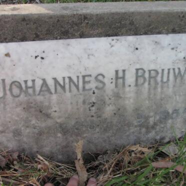 BRUWER Johannes H. 1868-1955