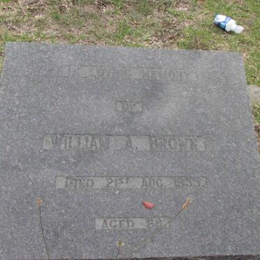 BROWN William A. -1955