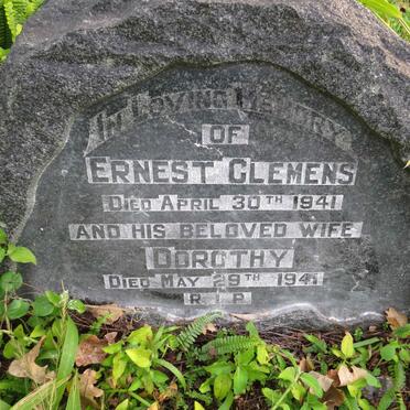 CLEMENS Ernest -1941 & Dorothy -1941