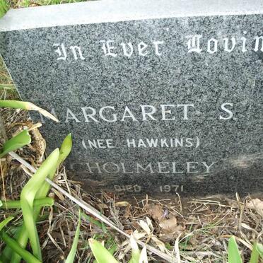 CHOLMELEY Margaret S. nee HAWKINS -1971
