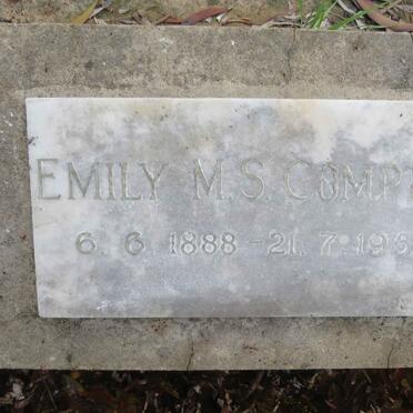 COMPTON Emily M. S. 1888-1956