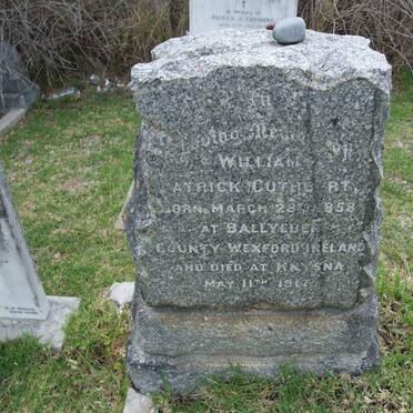 CUTHBERT William Patrick 1858-1917