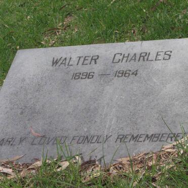 CHARLES Walter 1896-1964