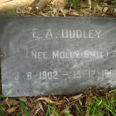 DUDLEY E. A. nee SMIT 1092-1960