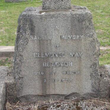 DEVENISH Clemence May -1953