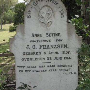FRANZSEN Anne Setine 1857-1914