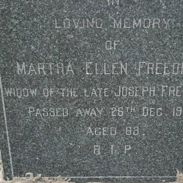 FREEDMAN Marth Ellen -1956