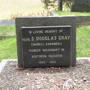 GRAY C. Douglas 1883-1963