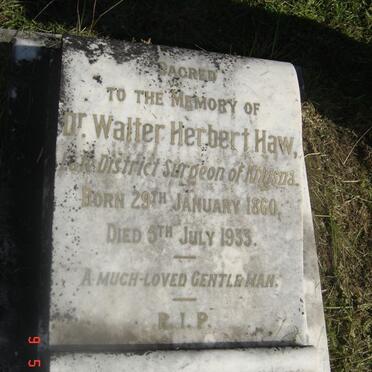 HAW Walter Herbert 1860-1933