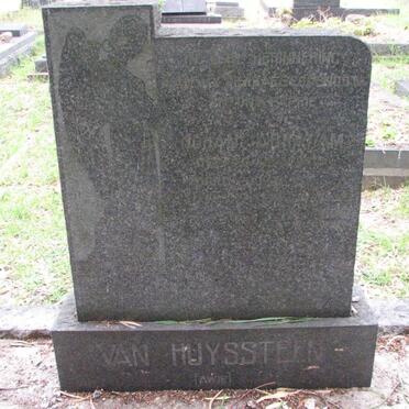 HUYSSTEEN Johan Abraham, van