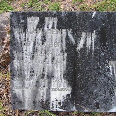 JAGER William Henry, de 1920-1948