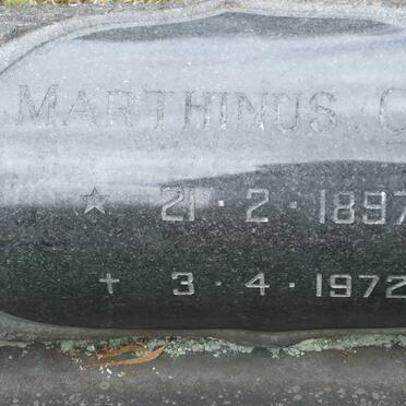 JAARSVELDT Marthinus G.C., van 1897-1972 &amp; Magdalena E. 1901-1944