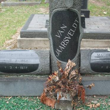 JAARSVELDT Marthinus G.C., van 1897-1972 &amp; Magdalena E. 1901-1944