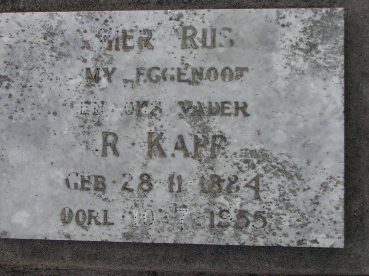KAPP R. 1884-1955