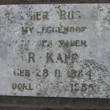 KAPP R. 1884-1955