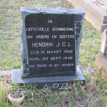 KAPP Hendrik J.C.L. 1908-1948