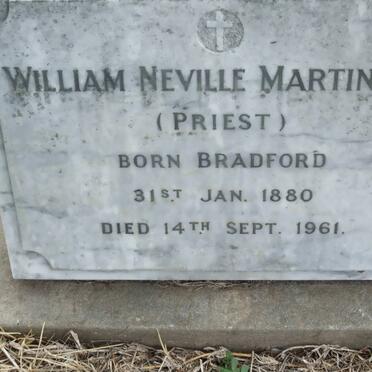 MARTIN William Neville 1880-1961