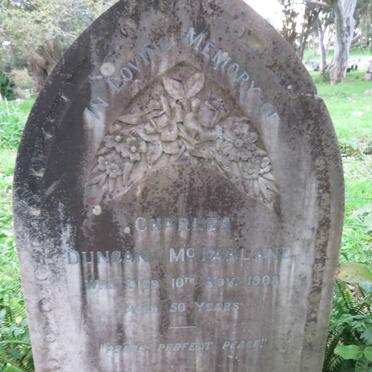 MCFARLANE Charles Duncan -1908