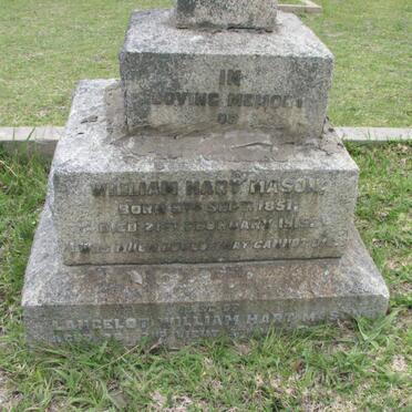 MASON William Hart 1851-1915 :: MASON Lancelot William Hart 