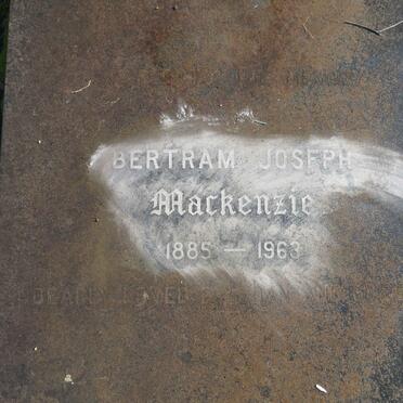 MACKENZIE Bertram Joseph 1885-1963