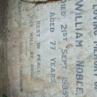 NOBLE William -1935
