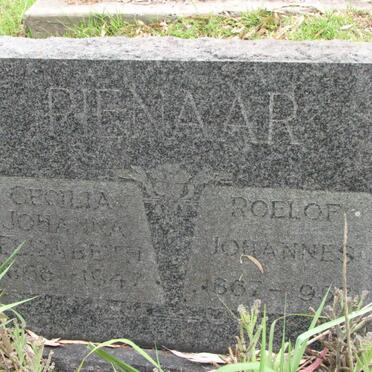 PIENAAR Roelof Johannes 1867-1957 &amp; Cornelia Johanna Elizabeth 1886-1947