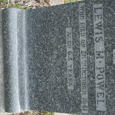 POWEL Lewis M. -1941