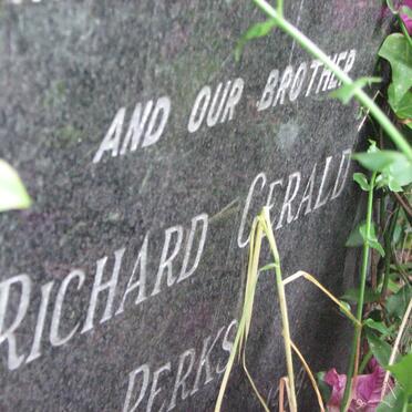 PERKS Jane Charlotte 1878-1963 :: PERKS Richard Gerald  1905-1939