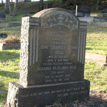 READ John Charles Edwin 1880-1954 &amp; Susanna Wilhelmina SQUIER 1892-1979