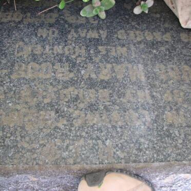 ROOS Maude Mary nee HUNTER -1960