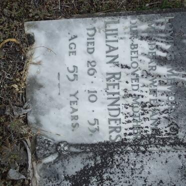 REINDERS Lilian -1953