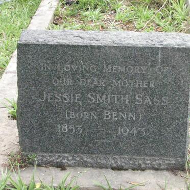 SASS Jessie Smith nee BENN 1853-1943