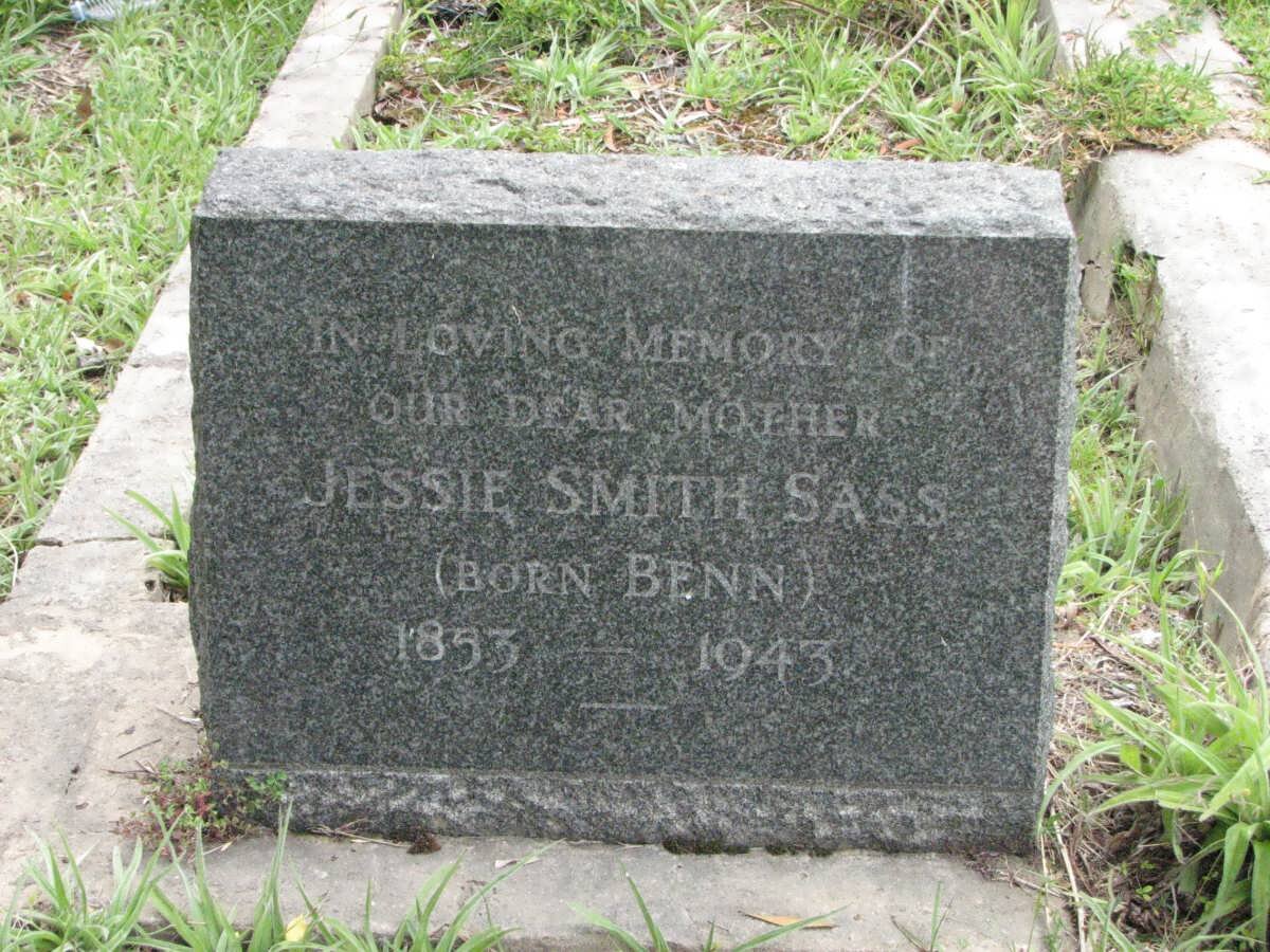 SASS Jessie Smith nee BENN 1853-1943