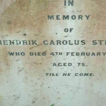 STROEBEL Hendrik Carolus -1893