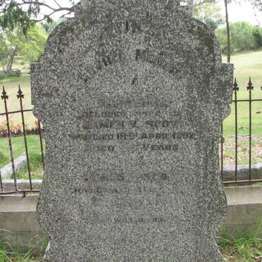 SCOTT James -1909 &amp; Euphemia -1892